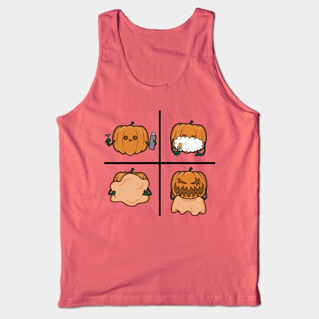 Pumpkin Shave! Tank Top by Raffiti